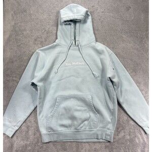 You Matter by Demetrius Harmon Hoodie Mens Medium Mint Green Embroidered Logo